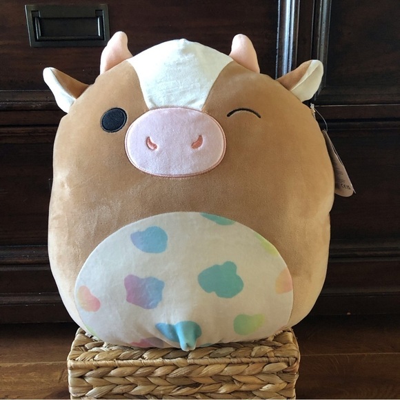 Squishmallows: Griella the Easter Cow in size 14” - Picture 1 of 8